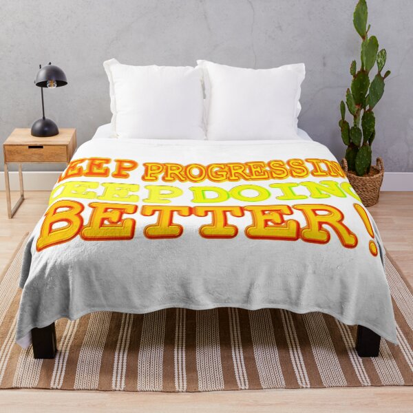 Item preview, Cute Expression Artwork Design "KEEP PROGRESSING". Buy Now designed and sold by Health And Fitness Posts e-Store.