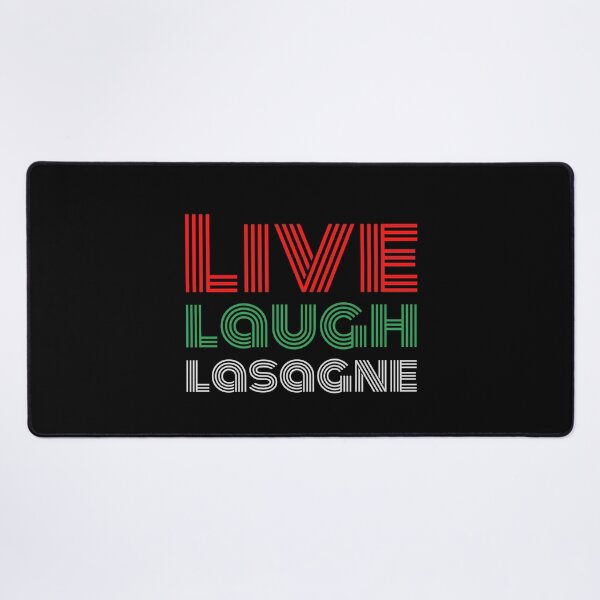 Item preview, Live Laugh Lasagne Quote - Funny Quote for Italians designed and sold by alchemytree.