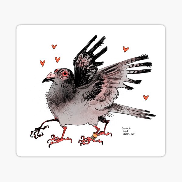 Item preview, Pigeon Griffin  designed and sold by jomajaba.