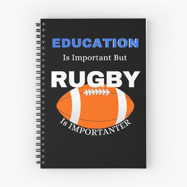Item preview, EDUCATION IS IMPORTANT BUT RUGBY IS IMPORTANTER designed and sold by Innovational.