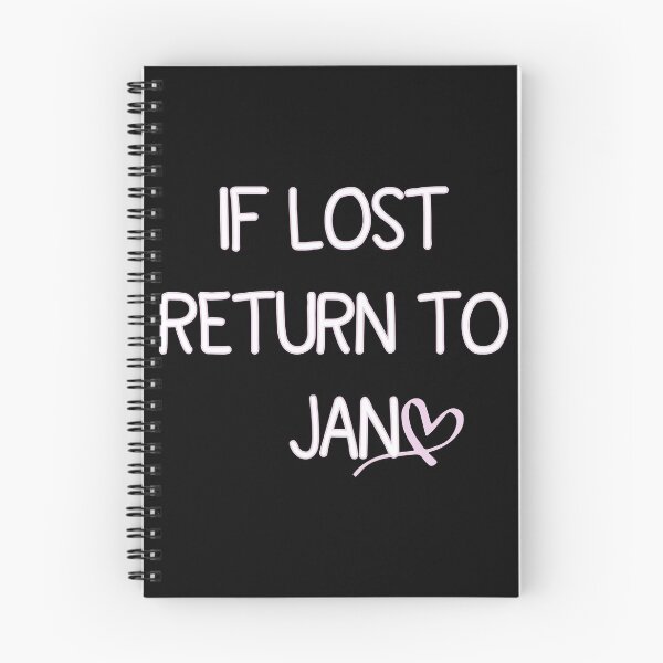 Item preview, IF LOST RETURN TO JAN T-shirt designed and sold by HAZIM6.