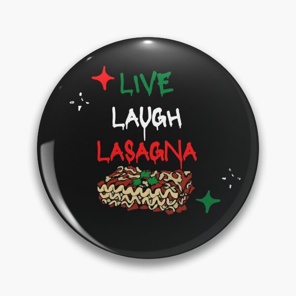 Item preview, Live Laugh Lasagna- Flag Of Italy designed and sold by universegrace.
