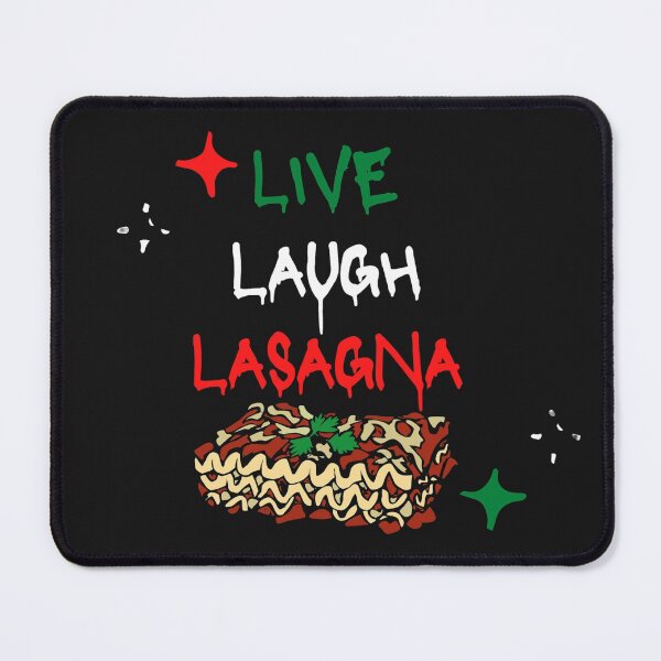 Item preview, Live Laugh Lasagna- Flag Of Italy designed and sold by universegrace.