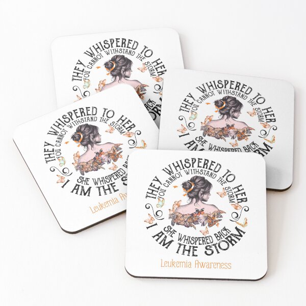 Item preview, Women Leukemia Warrior I Am The Storm designed and sold by Grooffos.