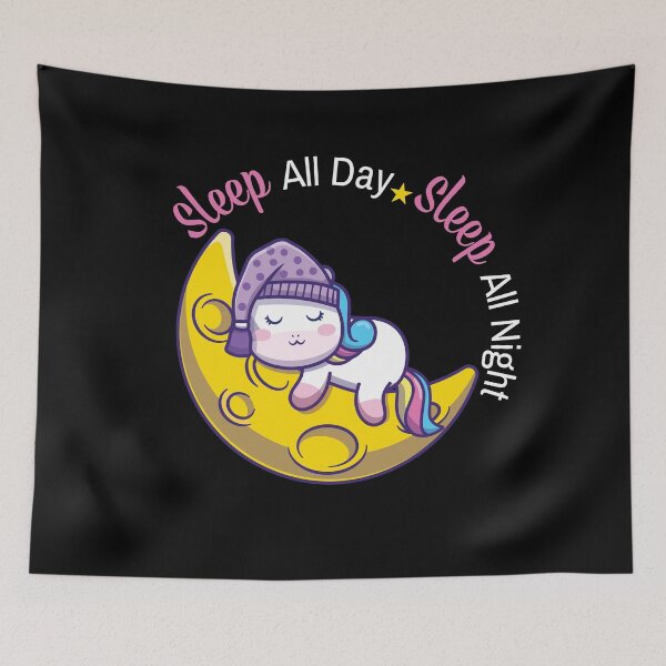 Item preview, Festival Of Sleep Day-Sleep All Day Sleep All Night designed and sold by NawalMagdy.