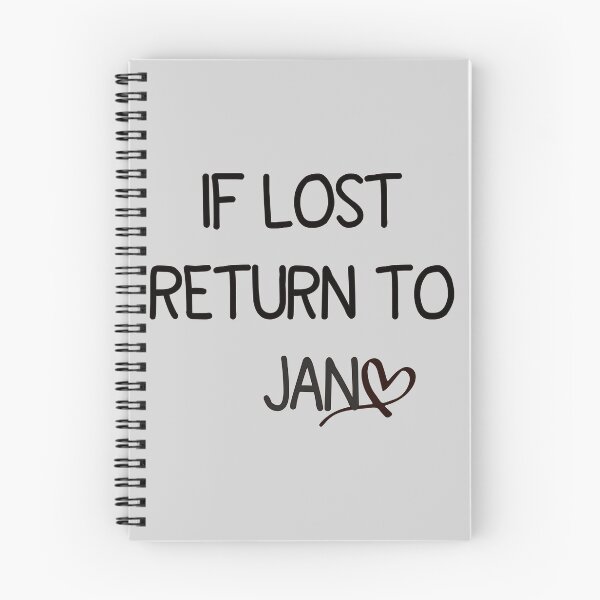 Item preview,  IF LOST RETURN TO JAN T-shirt designed and sold by HAZIM6.