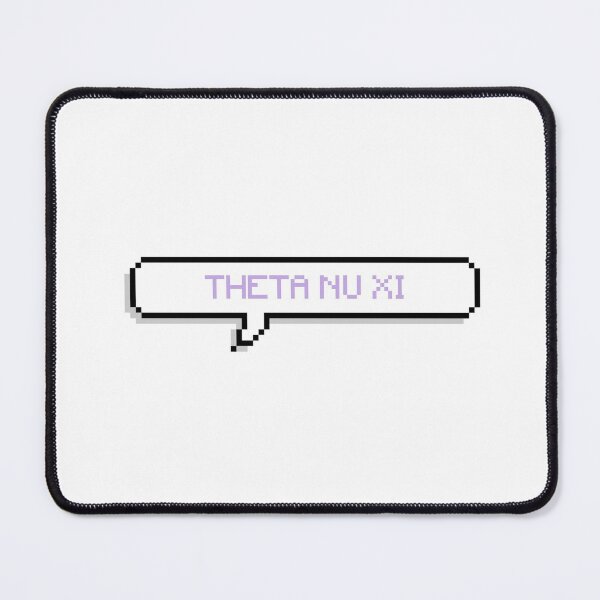 Item preview, theta nu xi speech bubble designed and sold by lakawocka.