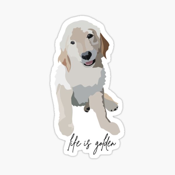 Item preview, Golden Retriever designed and sold by ssbymiranda.