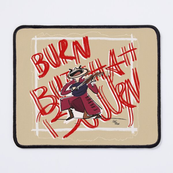 Item preview, Burn butcher burn - Jaskier designed and sold by happyfox.