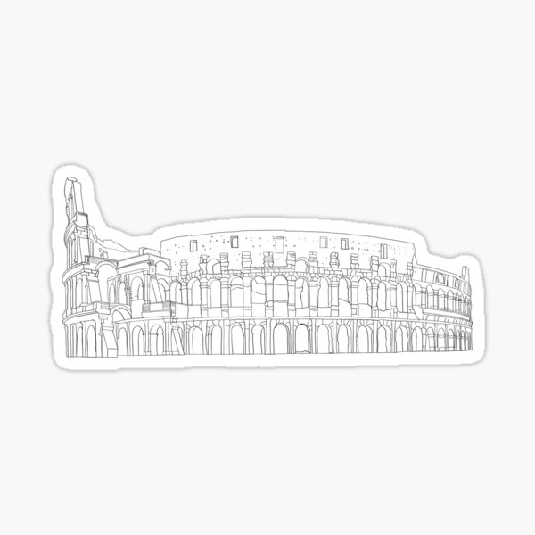 Item preview, Rome Itlay Colosseum designed and sold by chloedyerdesign.