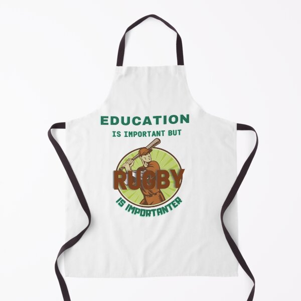 Item preview, EDUCATION IS IMPORTANT BUT RUGBY IS IMPORTANTER designed and sold by Innovational.