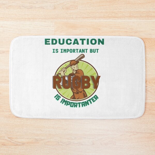 Item preview, LA EDUCACIÓN ES IMPORTANTE PERO EL RUGBY ES MÁS IMPORTANTE designed and sold by Innovational.