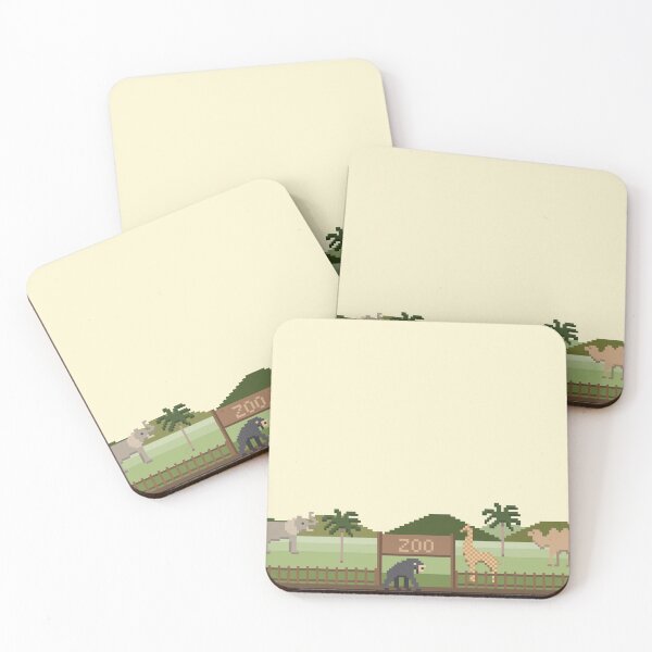 Item preview, Pixel art zoo animals designed and sold by EngineerGoC.