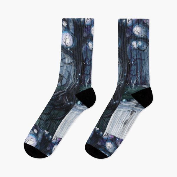 Item preview, Deer in Blue Forest designed and sold by saniyasyeda.