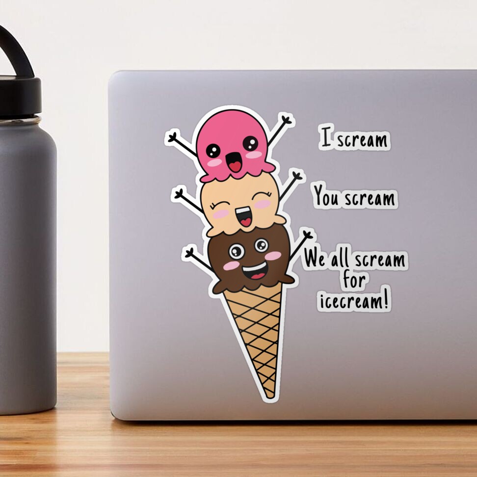 I Scream You Scream We All Scream for Ice Cream 9 (Instant Download) 