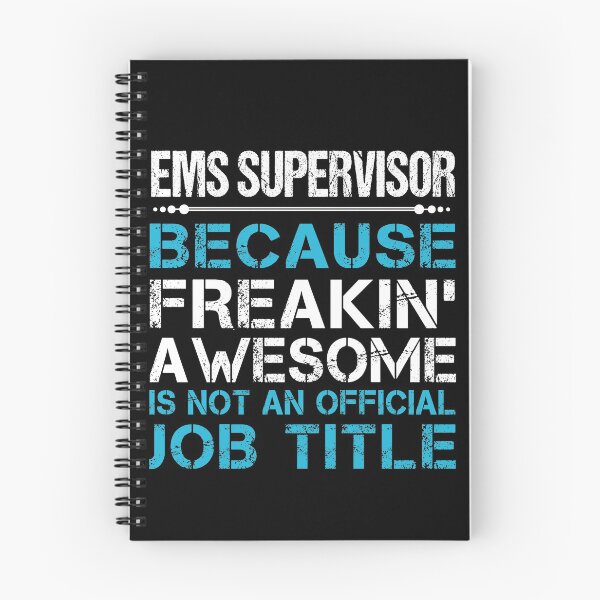 Item preview, Ems Supervisor T Shirt - Freaking Awesome Job Gift Item Tee designed and sold by oetate4774.