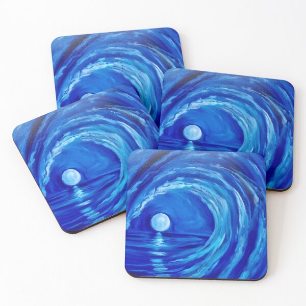 Item preview, Moonlit Wave designed and sold by jennyleeandjim.