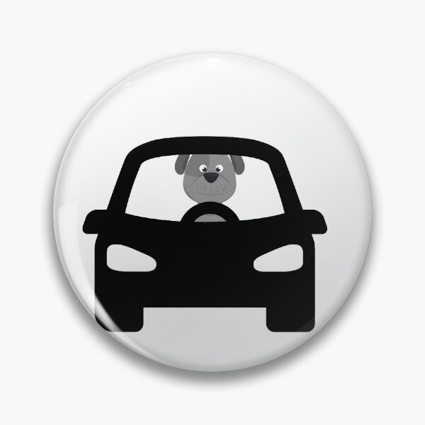Item preview, Dog driving a car  designed and sold by ATWAK.