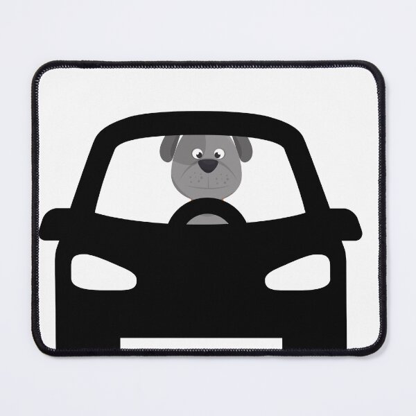 Item preview, Dog driving a car designed and sold by ATWAK.
