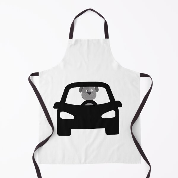 Item preview, Dog driving a car designed and sold by ATWAK.
