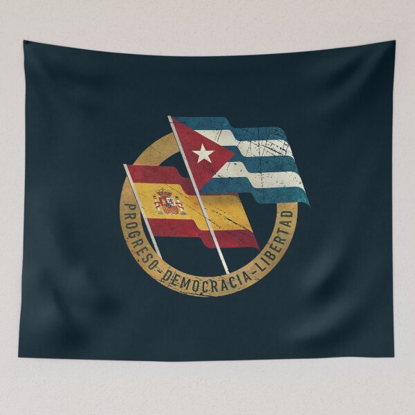Item preview, Cuba - Spain Friendship Emblem designed and sold by Lidra Zehcnas.