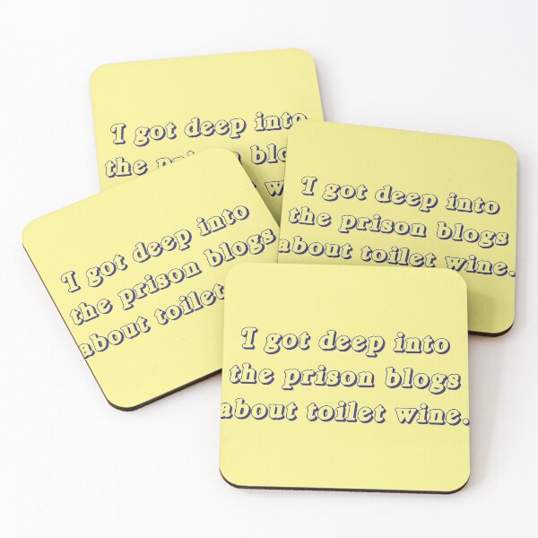 Item preview, prison blogs and toilet wine designed and sold by kidofwgkta.