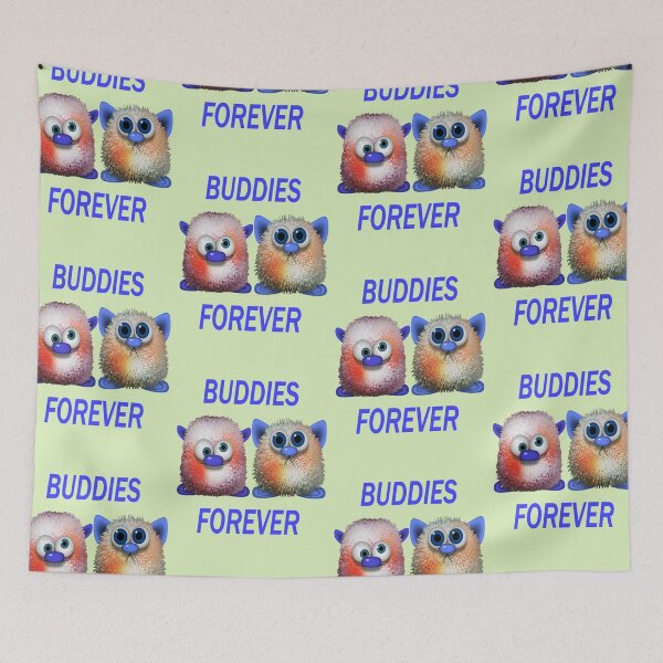 Artikelvorschau, Buddies Forever .. flauschige Weltraum-Aliens entworfen und verkauft von LoneAngel.