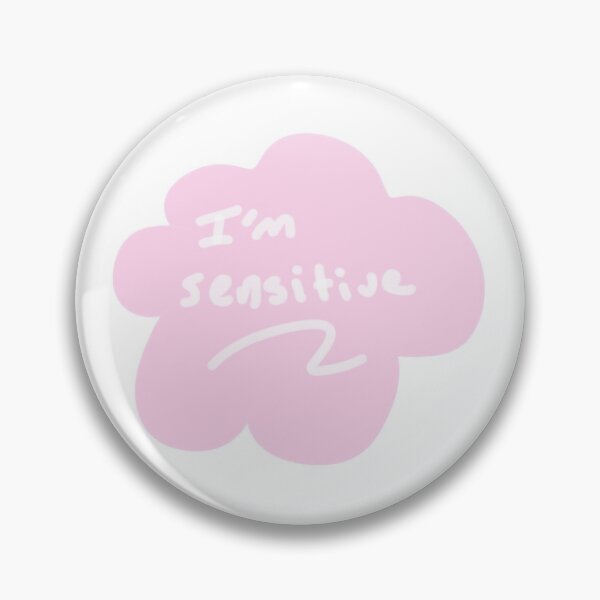 Item preview, I'm sensitive cute pink cloud designed and sold by pomodorodesign.