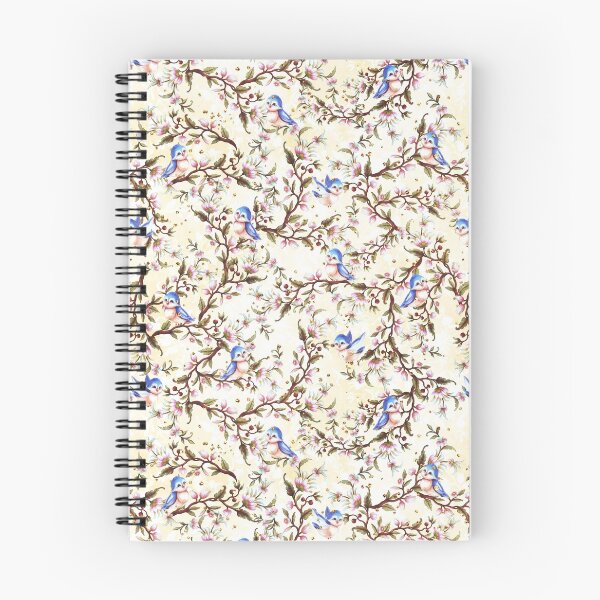 Item preview, Floral Blue Birds designed and sold by LouieVanille.