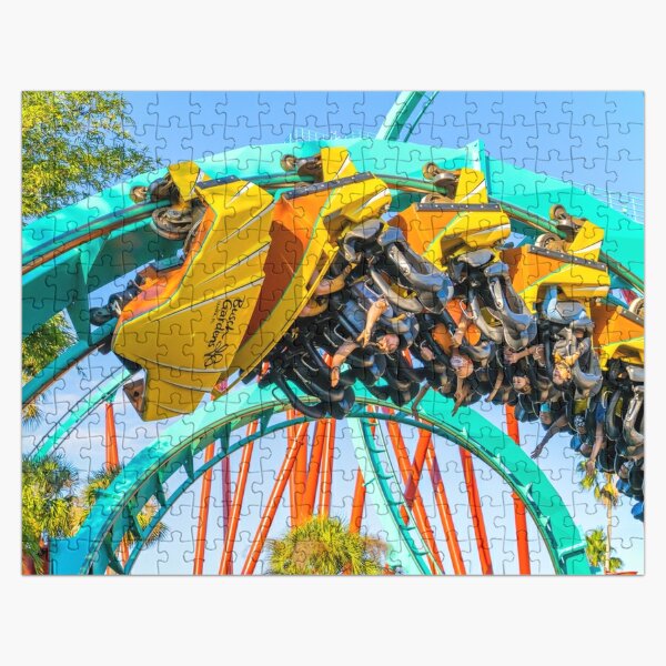 Rollercoaster Jigsaw Puzzles for Sale Redbubble