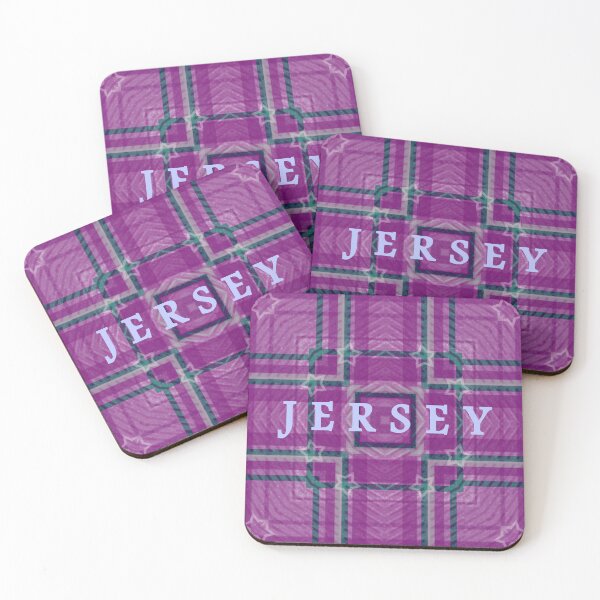 Item preview, Festive tartan cross with stars - Jersey designed and sold by MoMoJaJa.