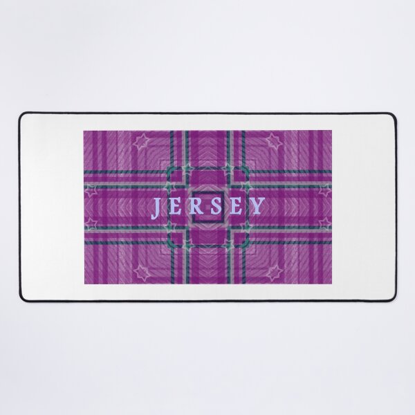 Item preview, Festive tartan cross with stars - Jersey designed and sold by MoMoJaJa.