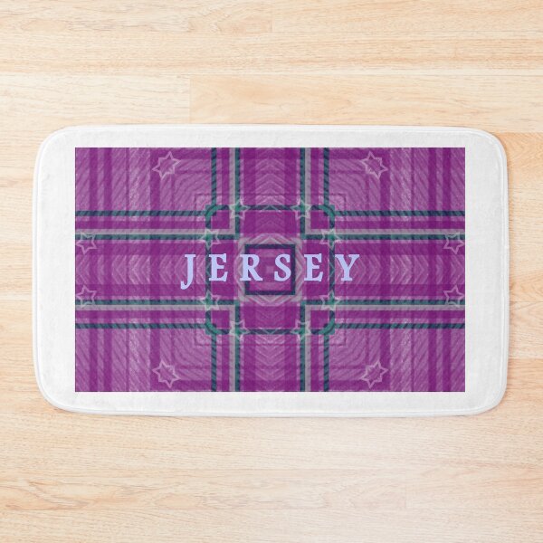 Item preview, Festive tartan cross with stars - Jersey designed and sold by MoMoJaJa.