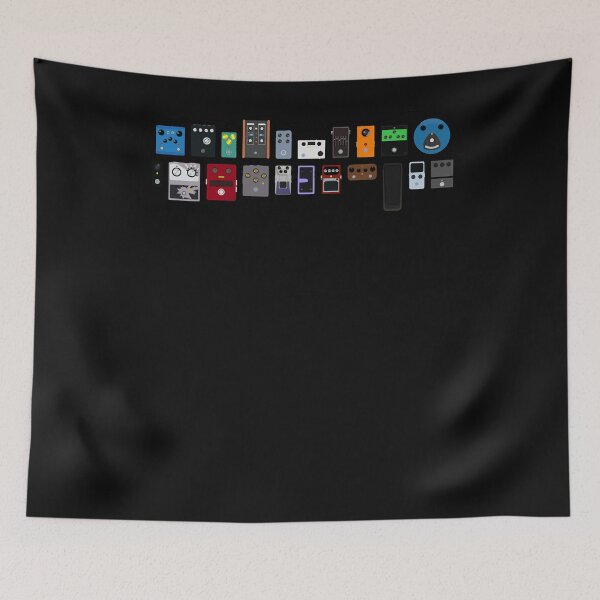 Item preview, Electric Guitar Pedals Classic T-Shirt.png designed and sold by BarryGree.