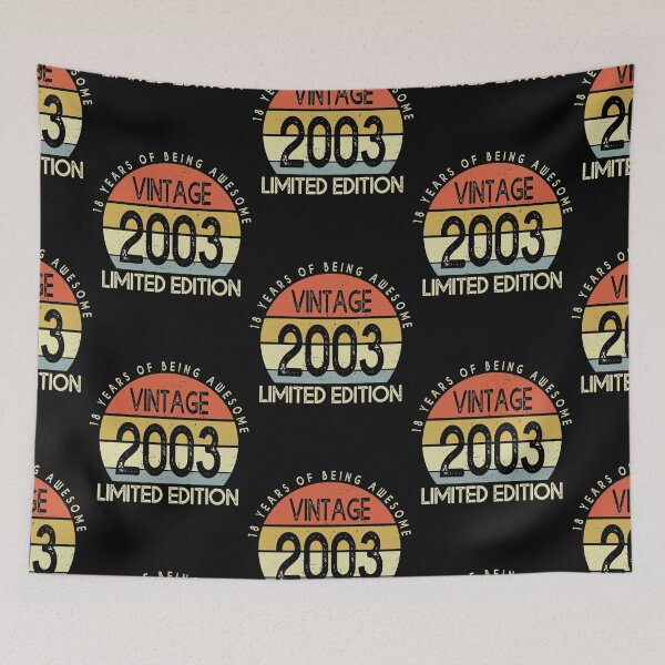 Item preview, 18 Year Old Gifts Vintage 2003 Limited Edition 18th Birthdayay designed and sold by Wilma Meister.