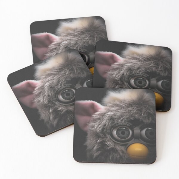 Item preview, creepy grey furby is watching... designed and sold by FurbyFun.
