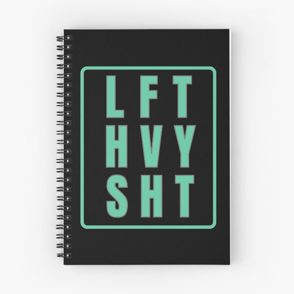 Item preview, Lift Heavy Stuff, New Years Resolution designed and sold by Constant Readers.