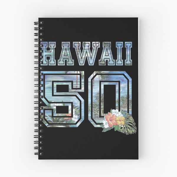 Item preview, Hawaii 50 Birthday Hawaiian Cool Tropical Hawaiian Vintage Gift Present Men Women designed and sold by Wilma Meister.