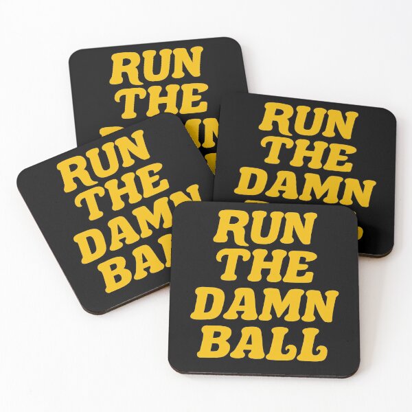 Item preview, Run the damn ball Jim Harbaugh designed and sold by yourfav shop.