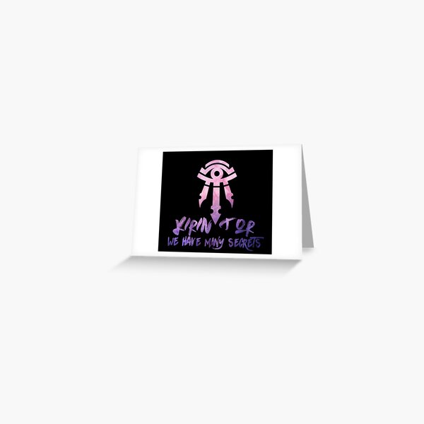Kirin Tor We Have Many Secrets Greeting Card