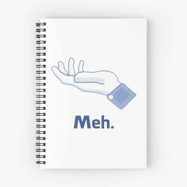 Item preview, Meh ... (Facebook) designed and sold by KateLow66.