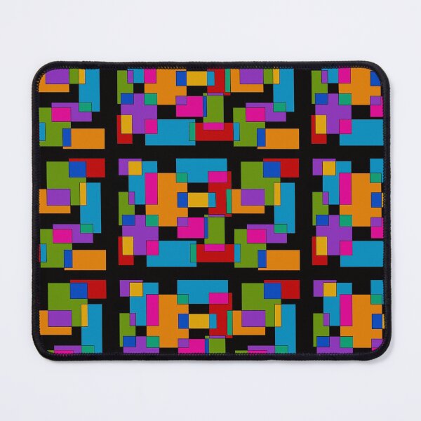 Item preview, Multicoloured oblongs designed and sold by MoMoJaJa.