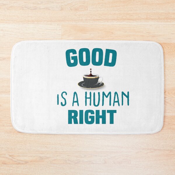 Item preview, Good Coffee Is A Human Right-new style blue and black one designed and sold by RIDA LOUCHACHHA.