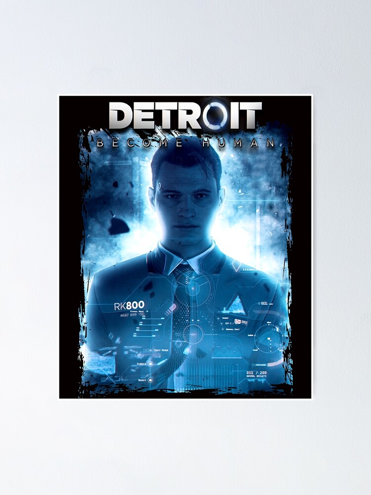 Connor / Detroit: Become Human Postcard for Sale by sunavaire