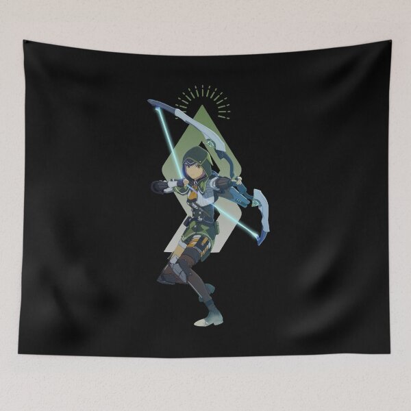 Item preview, Blast Archer character anime hero game blue designed and sold by Martins1367.