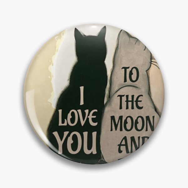 Item preview, Cat Couple I Love You art designed and sold by SimonsonNuala.