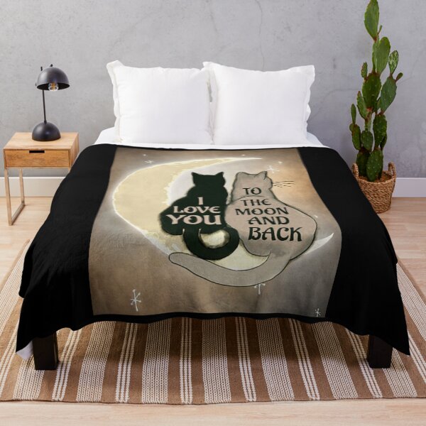 Item preview, Cat Couple I Love You art designed and sold by SimonsonNuala.