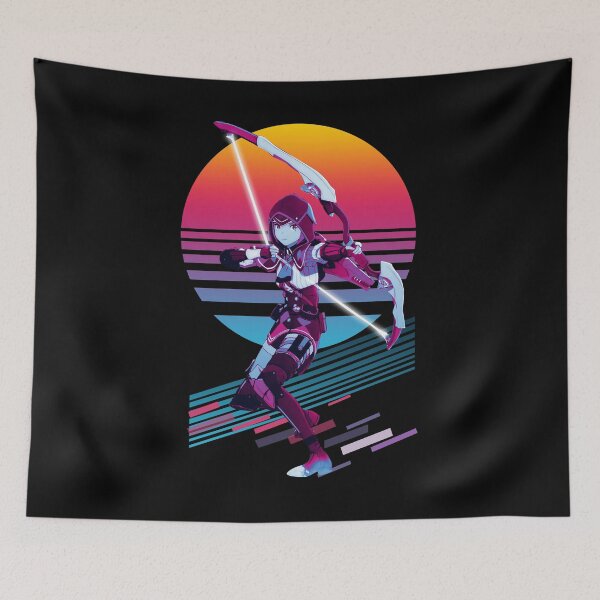 Item preview, Blast Archer character anime hero game blue designed and sold by Martins1367.