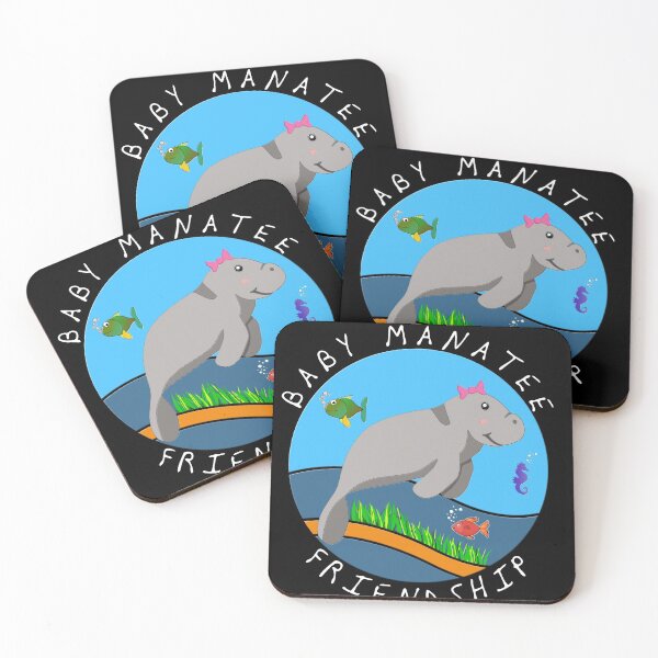 Item preview, Cute Baby Manatee and Friends designed and sold by smaldonadopr.