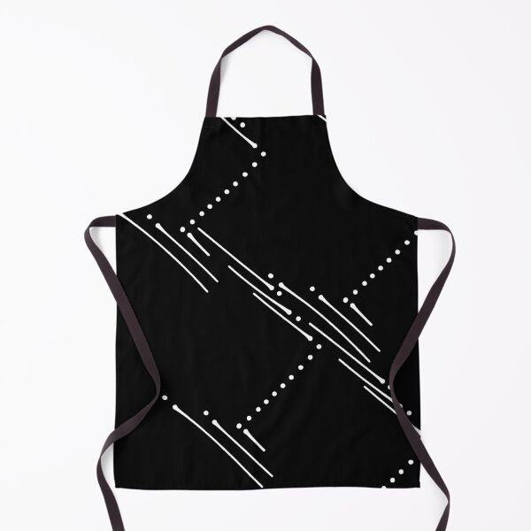 Item preview, Zig Zag Simple Abstract Art Pattern White on Black designed and sold by that5280lady.